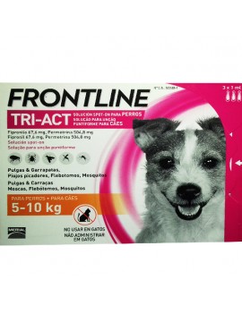 Frontline tri-act 5-10 kg