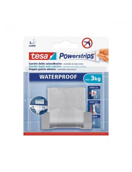 Tesa Powerstrips® Gancho duplo à prova de água