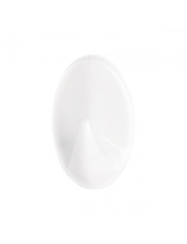 Tesa® Gancho Permanente Plástico Oval branco