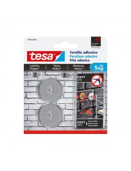 Tesa® Parafuso adesivo redondo para tijolo e pedra 5kg