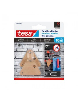 Tesa® Parafuso adesivo triangular para tijolo e pedra 10kg