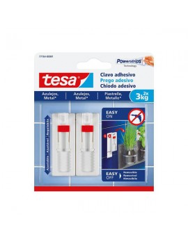 Tesa® Prego adesivo ajustável para azulejo e metal 3kg