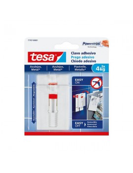 Tesa® Prego adesivo ajustável para azulejo e metal 4kg